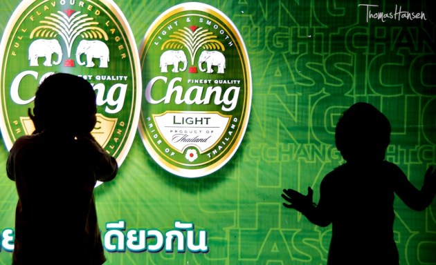 Chang Ad at Suan Lum Night Bazaar - Bangkok