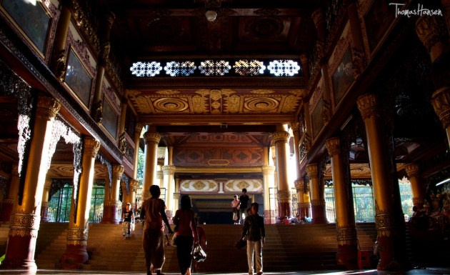 Entrance to Shwedagon Pagoda - Yangon - Myanmar
