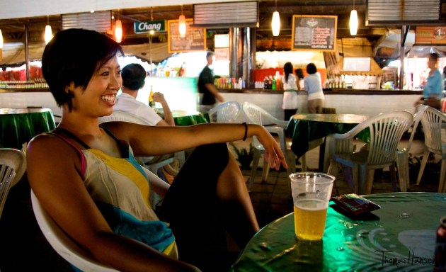 Taking it Easy at Suan Lum Night Bazaar - Bangkok