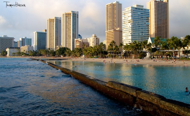 The Lagoon at Waikiki Beach