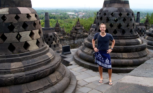 A Cloudy Sunrise at Borobudur - Java - Indonesia