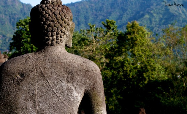 Buddha at Borobudur - Java - Indonesia 01