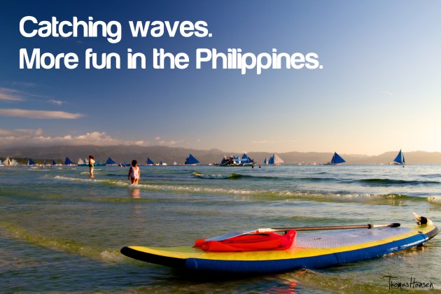 Catching Waves - More Fun In The Philippines