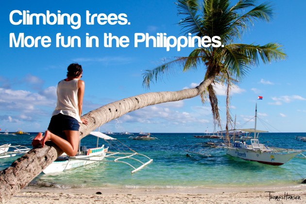 Climbing Trees - More Fun In The Philippines