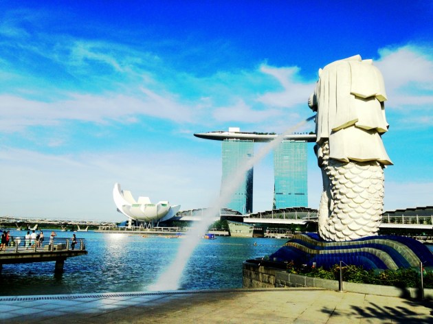 Merlion at Marina Bay - Singapore
