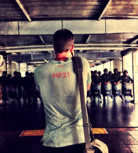 Military Coup 2014 - Bangkok Thailand 14